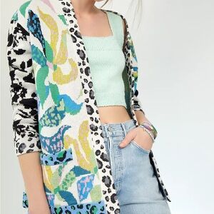 Maeve x Anthropologie Savannah Contrast Cardigan